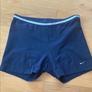 Nike Navy Blue Women’s Biker shorts Medium